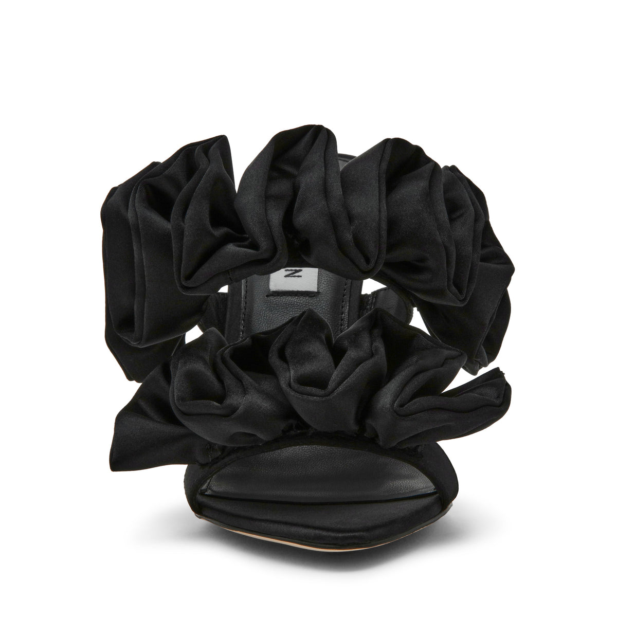Aalina Sandal BLK SATIN
