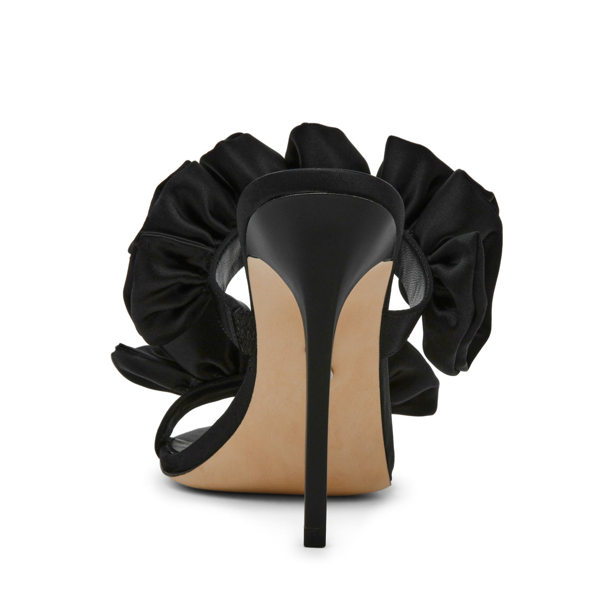 Aalina Sandal BLK SATIN