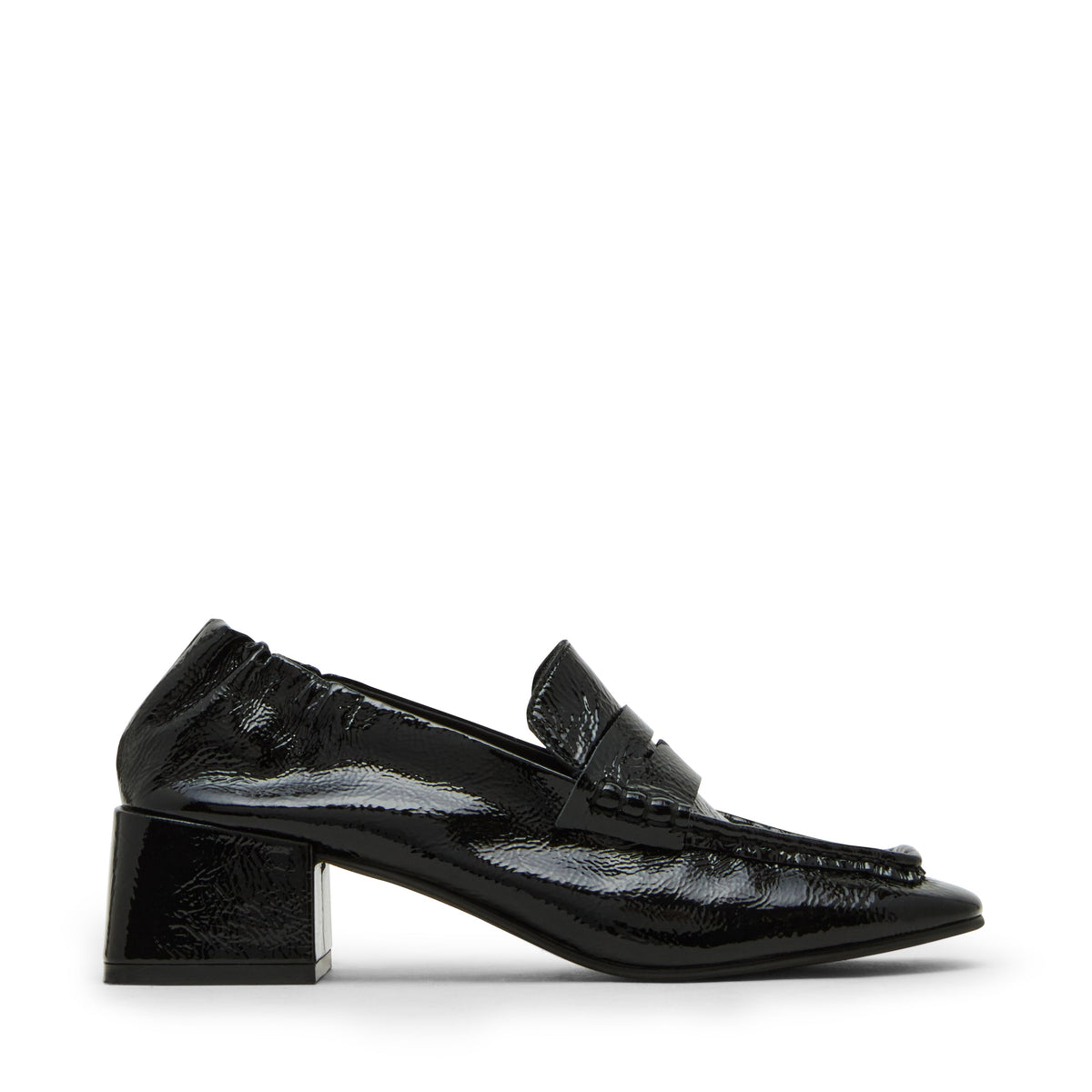 Estee Pump BLK CRINKLE PATENT