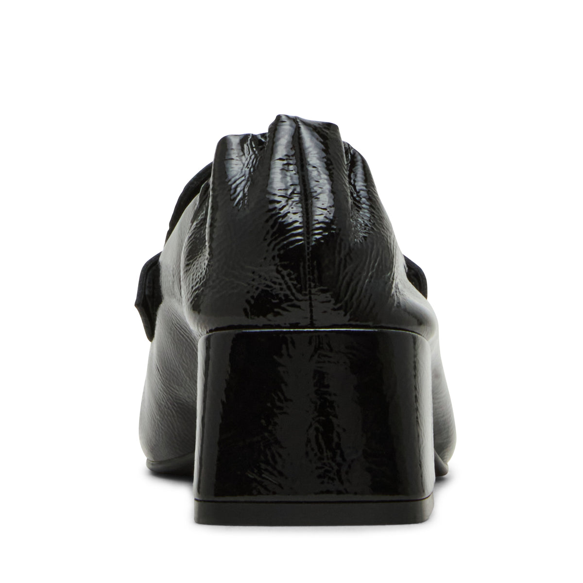 Estee Pump BLK CRINKLE PATENT