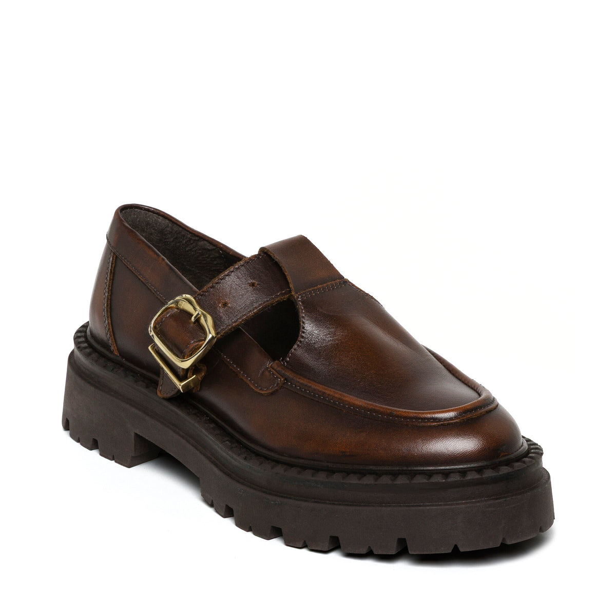 Kendari Flat Shoe BROWN