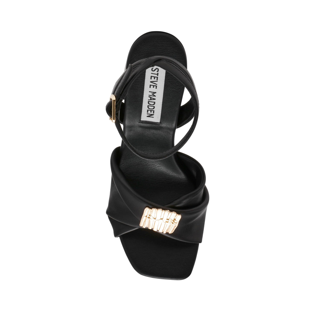 Montage Sandal BLACK LEATHER