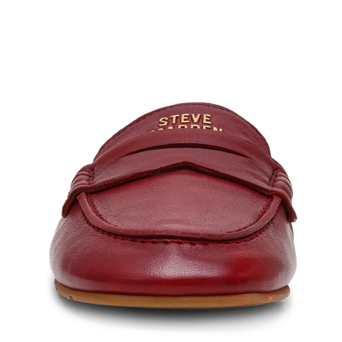 Newbury Flat Shoe DK CHERRY LEATHER