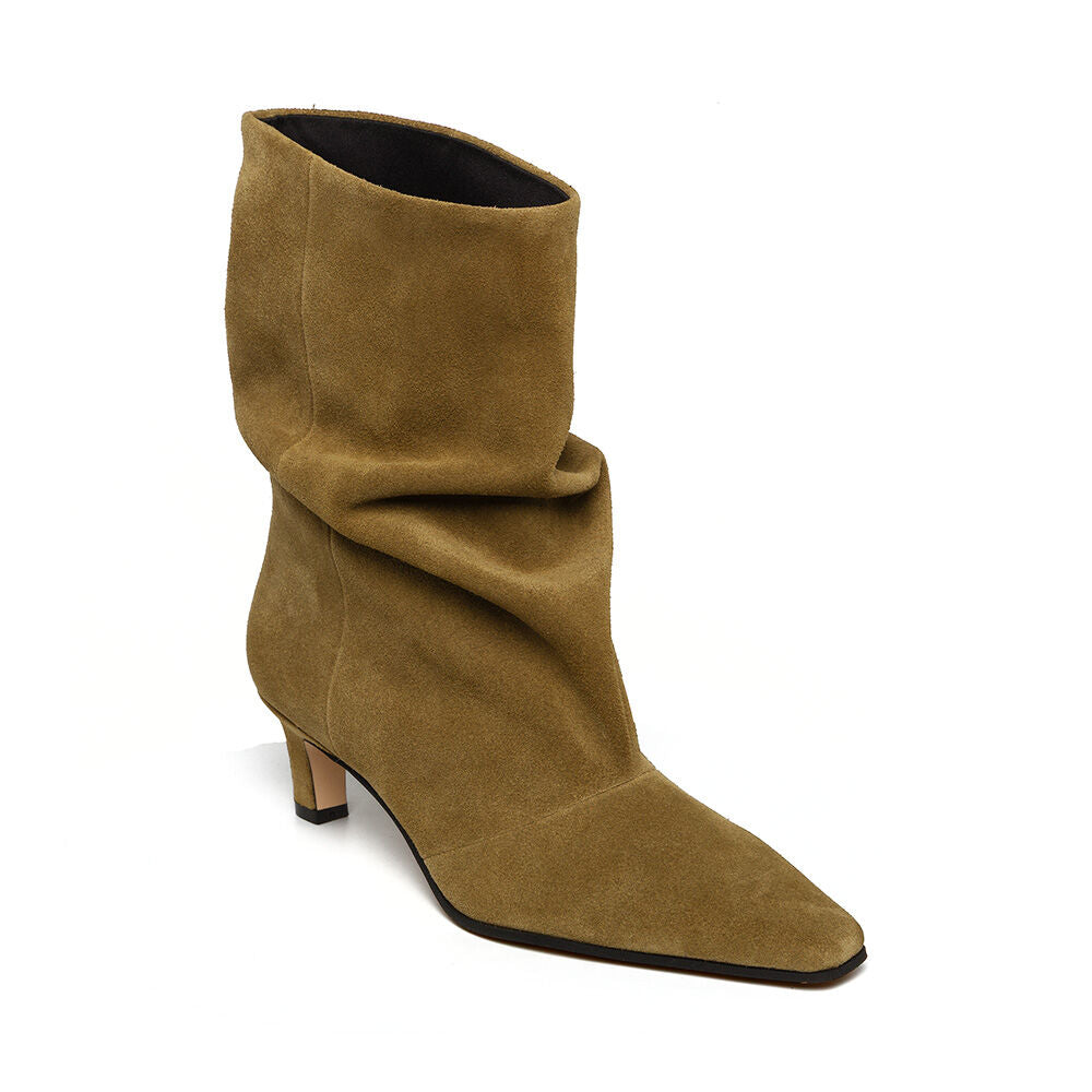 Vexa Bootie KHAKI OLV SUEDE
