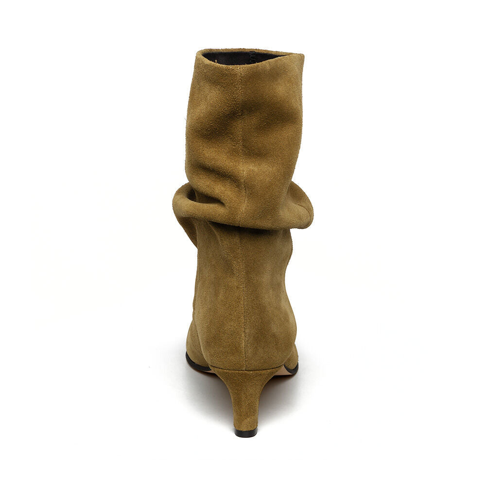 Vexa Bootie KHAKI OLV SUEDE