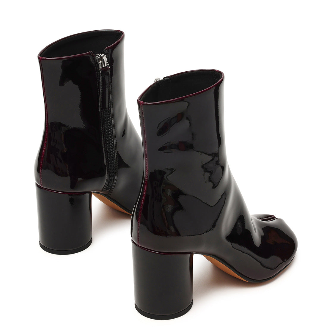 Caro Boot WINE PATENT