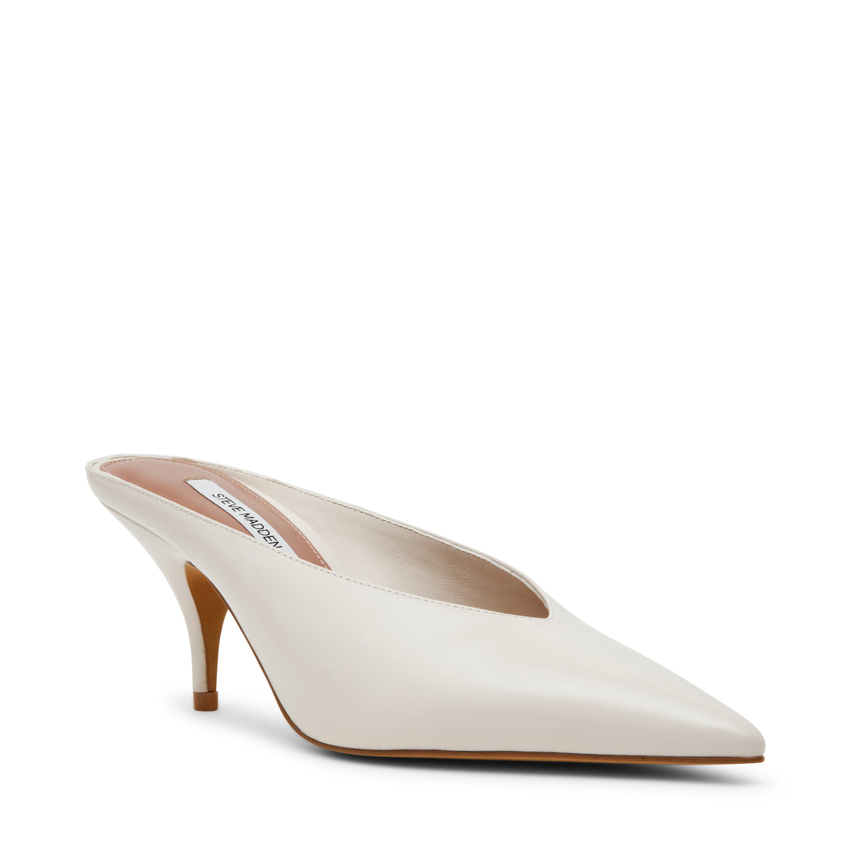 Fonza Mule WHITE LEATHER