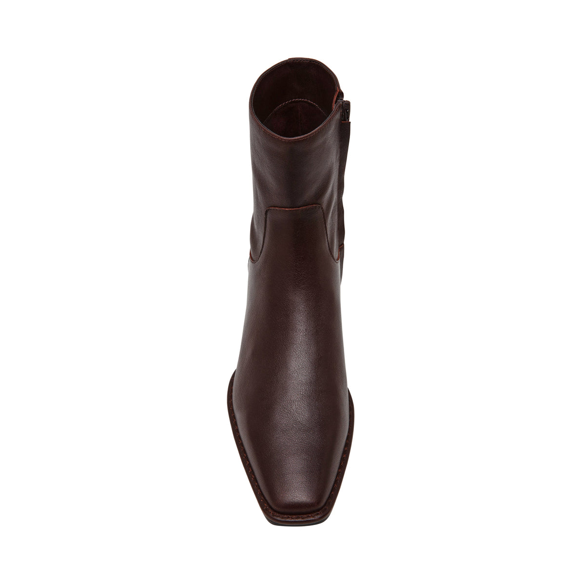 Define Bootie BURG LEATHER