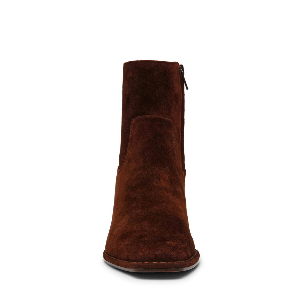 Define Bootie BROWN SUEDE