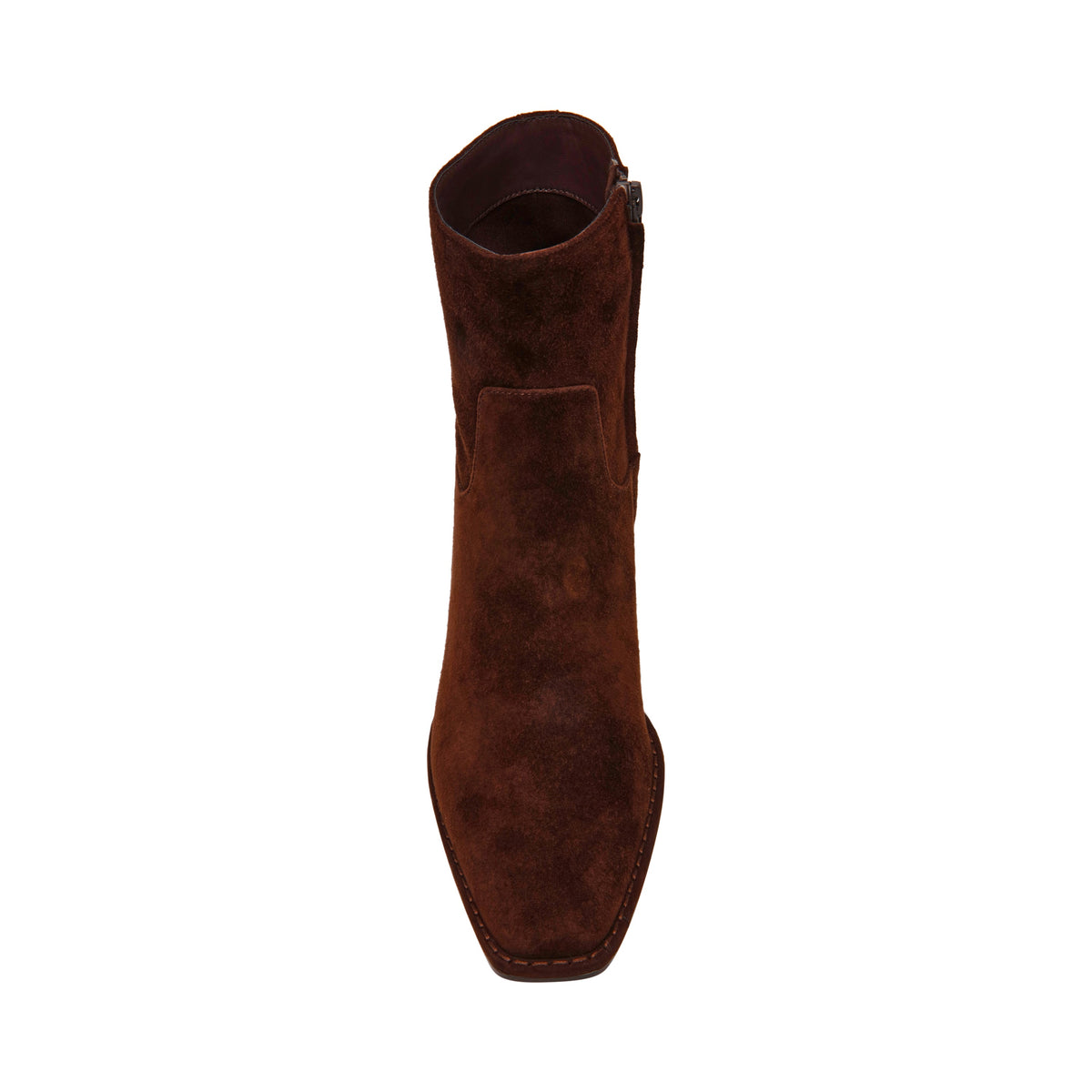 Define Bootie BROWN SUEDE