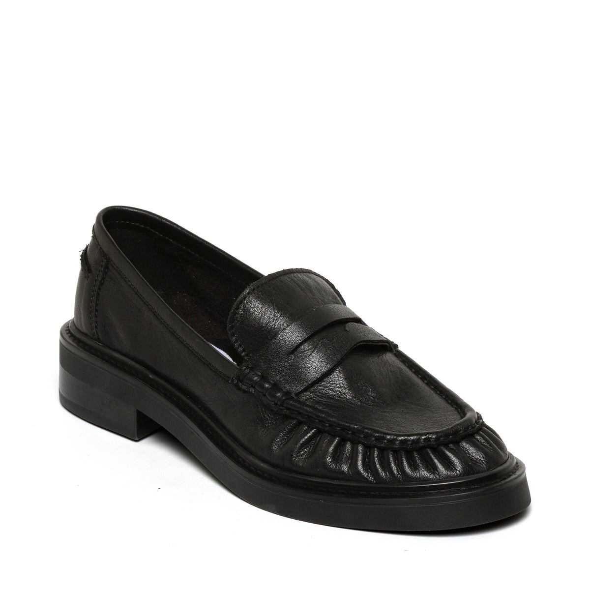 Nadya Flat Shoe BLACK LEATHER