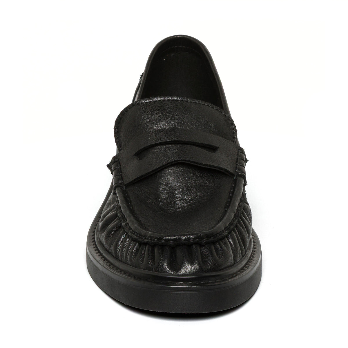 Nadya Flat Shoe BLACK LEATHER