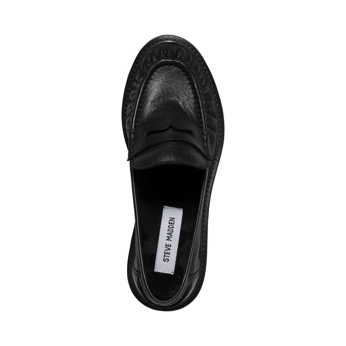 Nadya Flat Shoe BLACK LEATHER