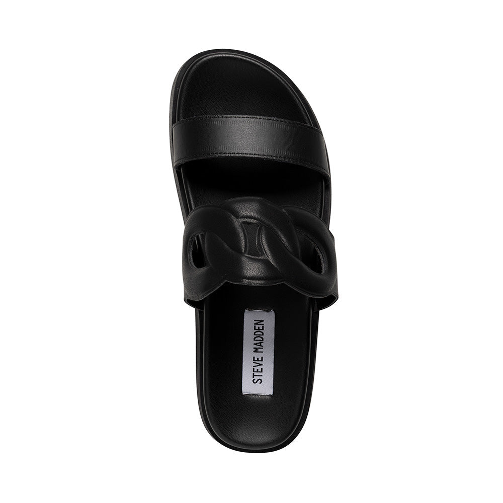 Myrtle Sandal BLACK LEATHER