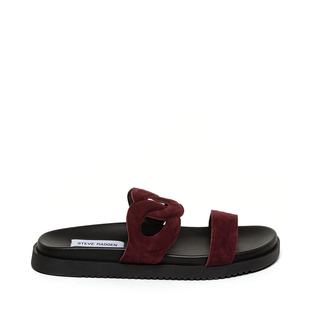 Myrtle Sandal BURGUNDY SUEDE