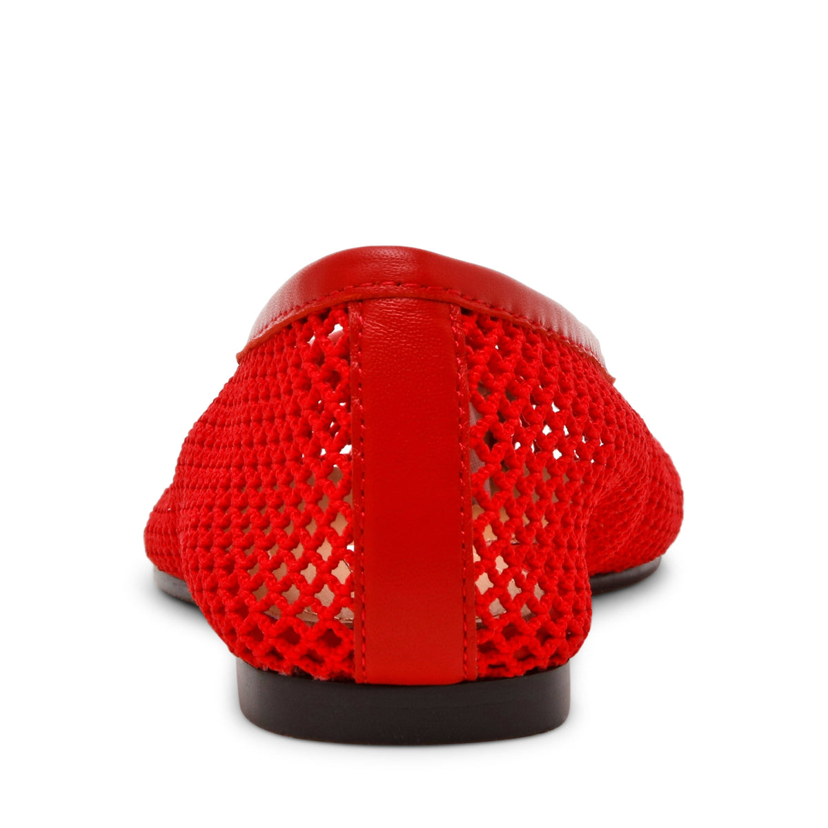 Calico-Mesh Flat Shoe RED