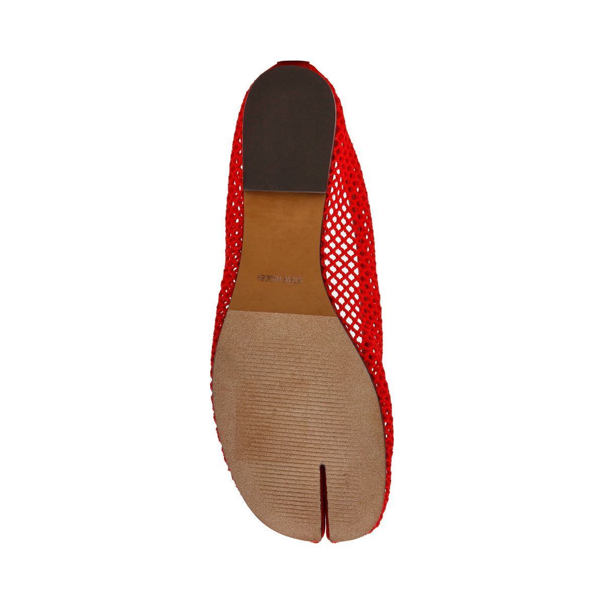 Calico-Mesh Flat Shoe RED
