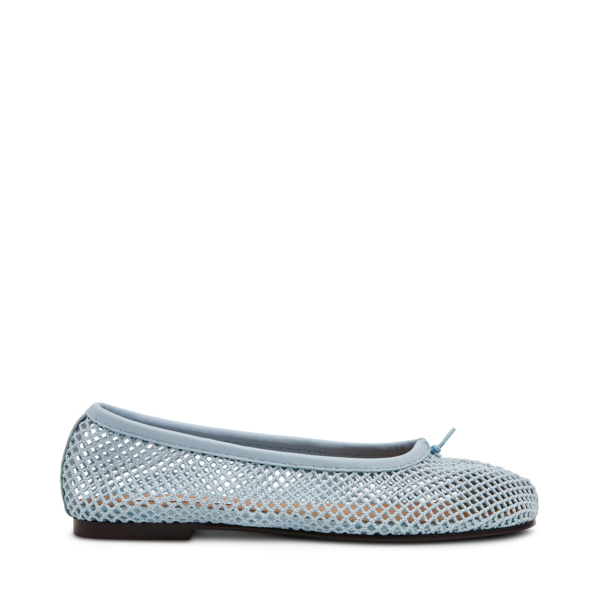 Calico-Mesh Flat Shoe LIGHT BLUE