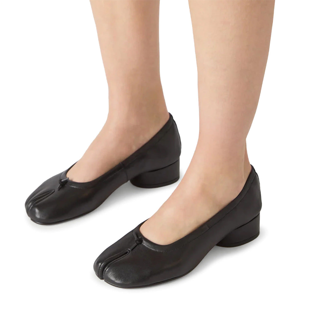 Cyra Flat Shoe BLACK LEATHER
