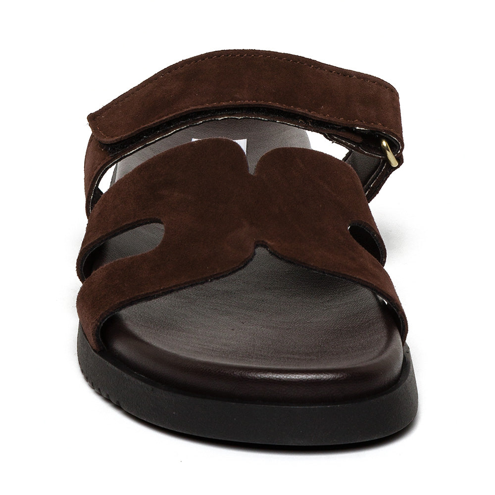 Missile-E Sandal DRK BRN SUEDE