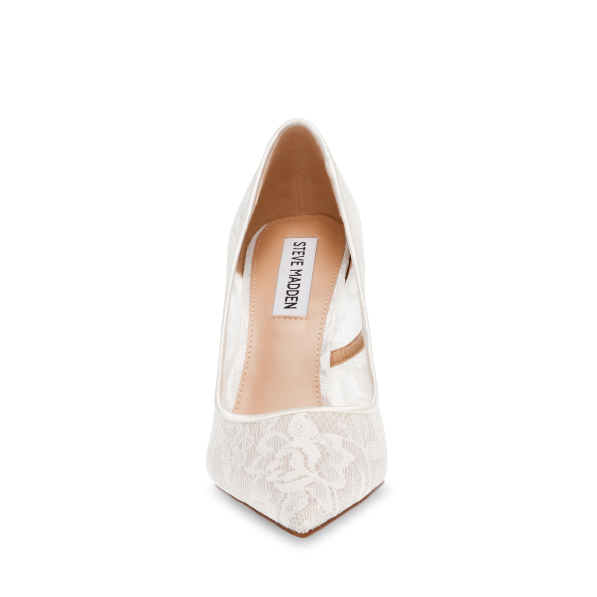 Evelyn-L Pump WHITE LACE