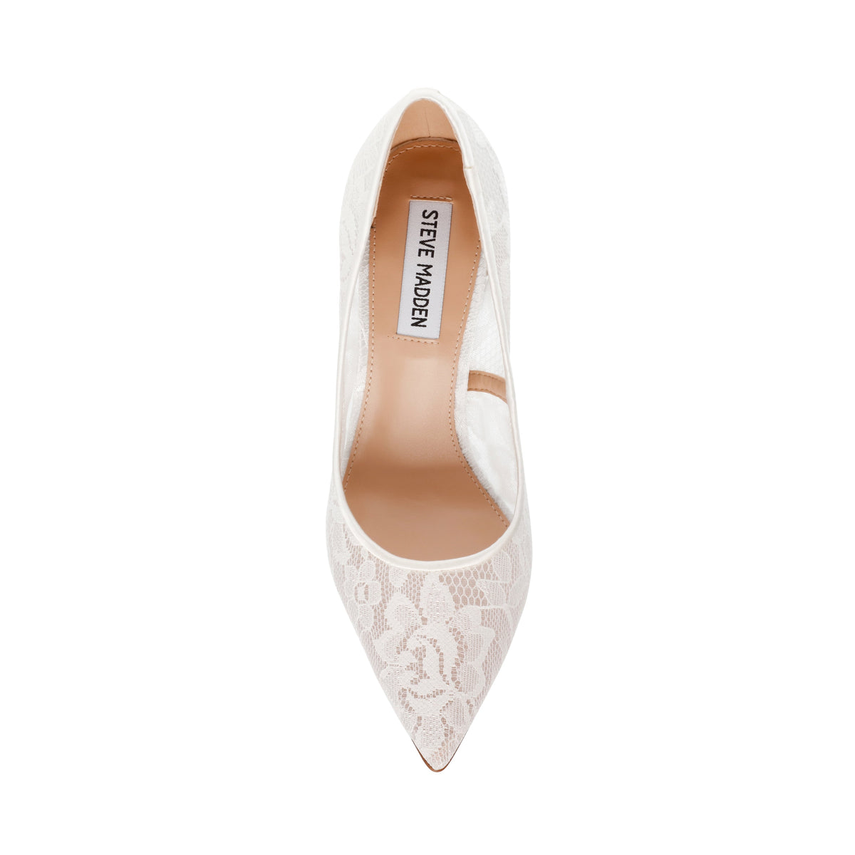 Evelyn-L Pump WHITE LACE