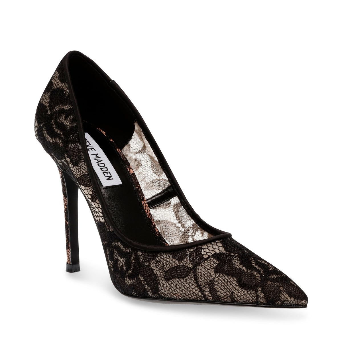 Evelyn-L Pump BLACK LACE