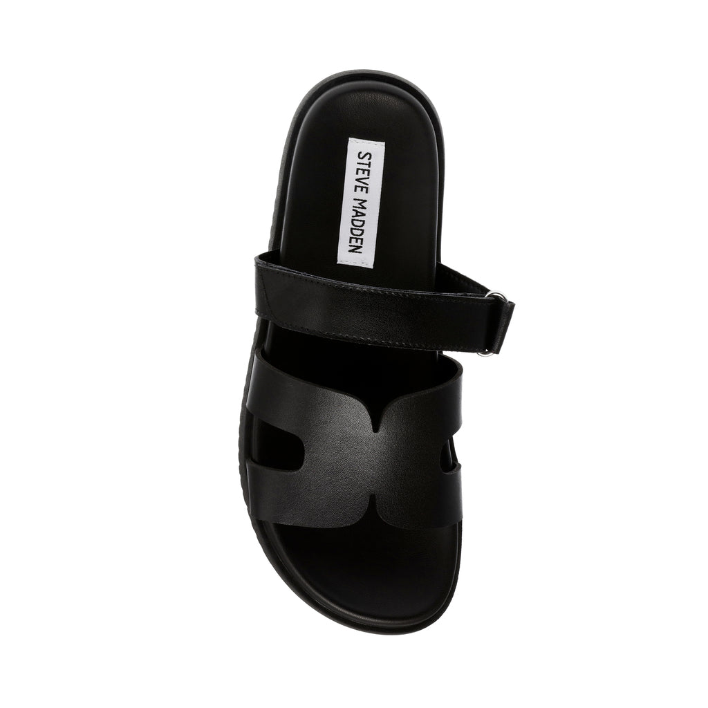 Missile-E Sandal BLACK ACTION LEATHER