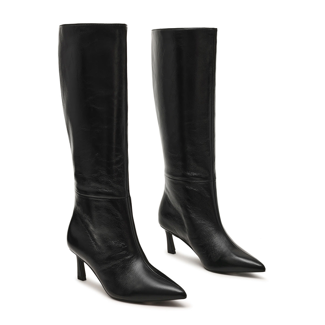 Lavan Boot BLK CRINKLE PAT