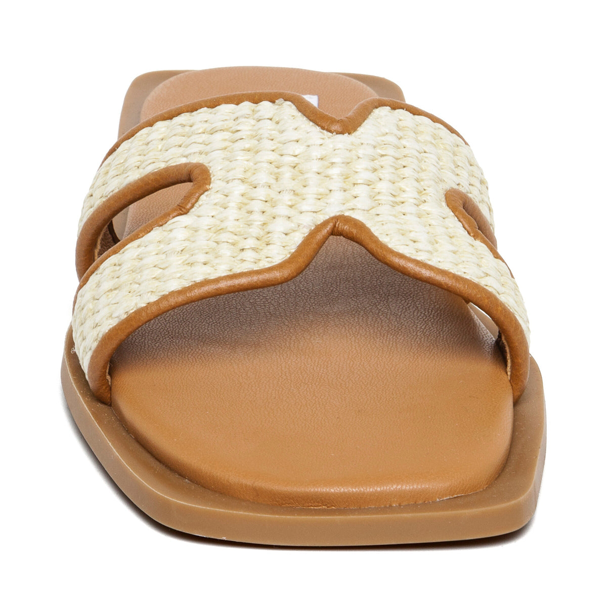 Sofia Slide NAT RAFFIA