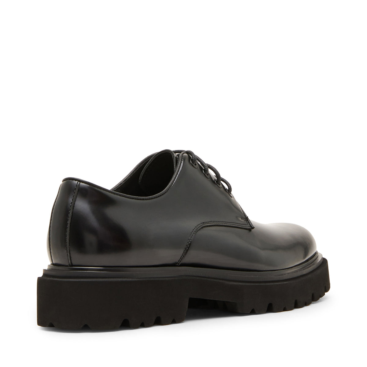 Motala Flat Shoe BLACK LEATHER