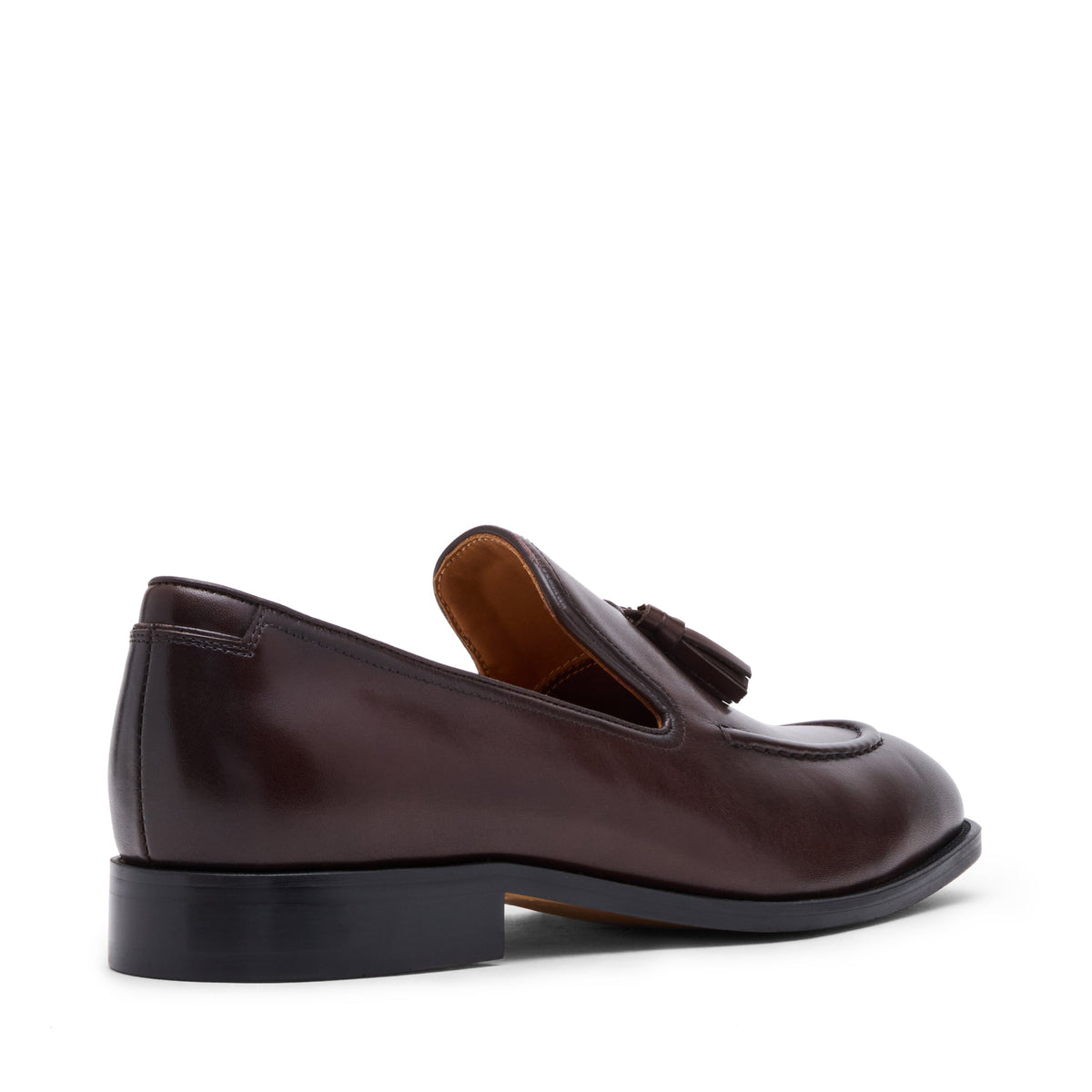 Rumi Flat Shoe DARK BROWN LEATHER