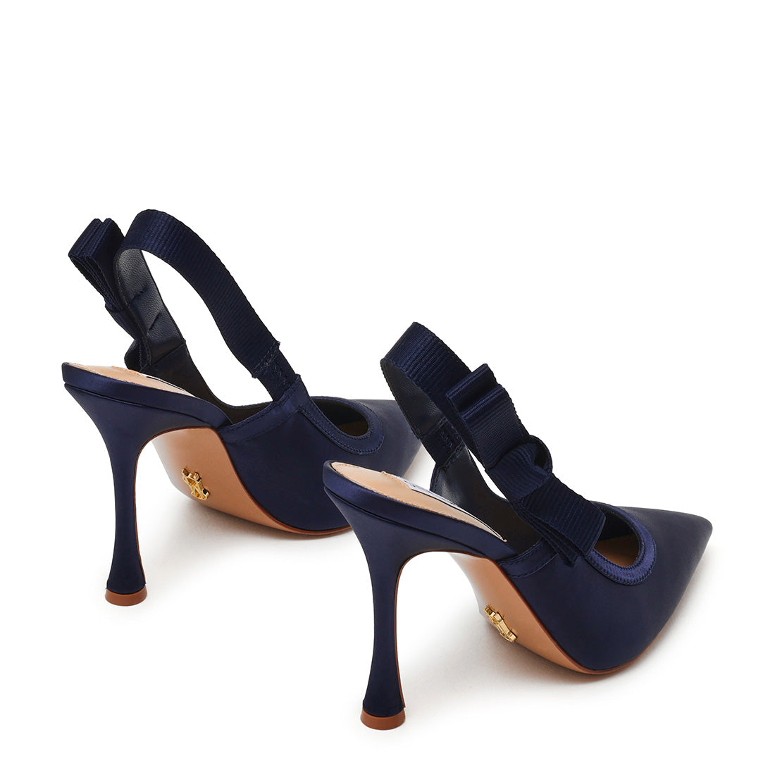 Brylie Pump NAVY SATIN