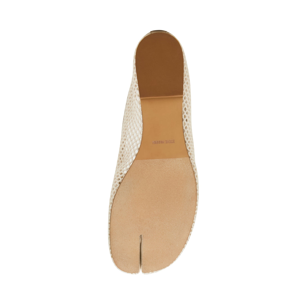 Calico-Mesh Flat Shoe BONE