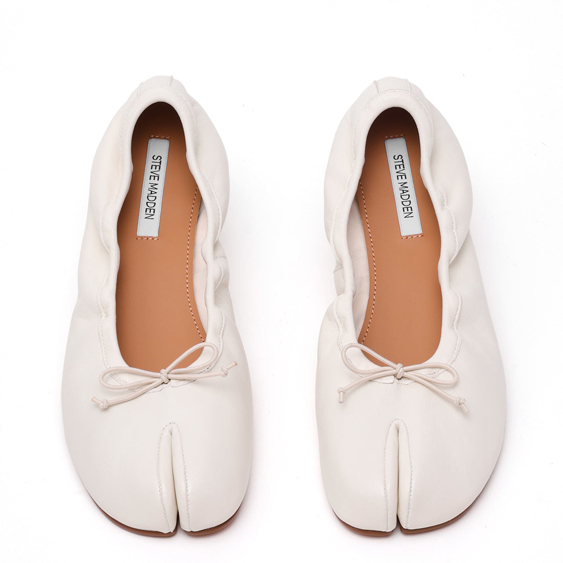 Carin Flat Shoe BONE LEATHER