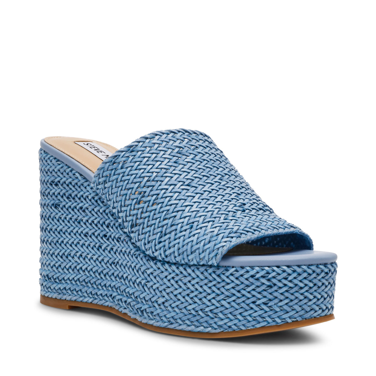 Cassi Sandal BLUE RAFFIA