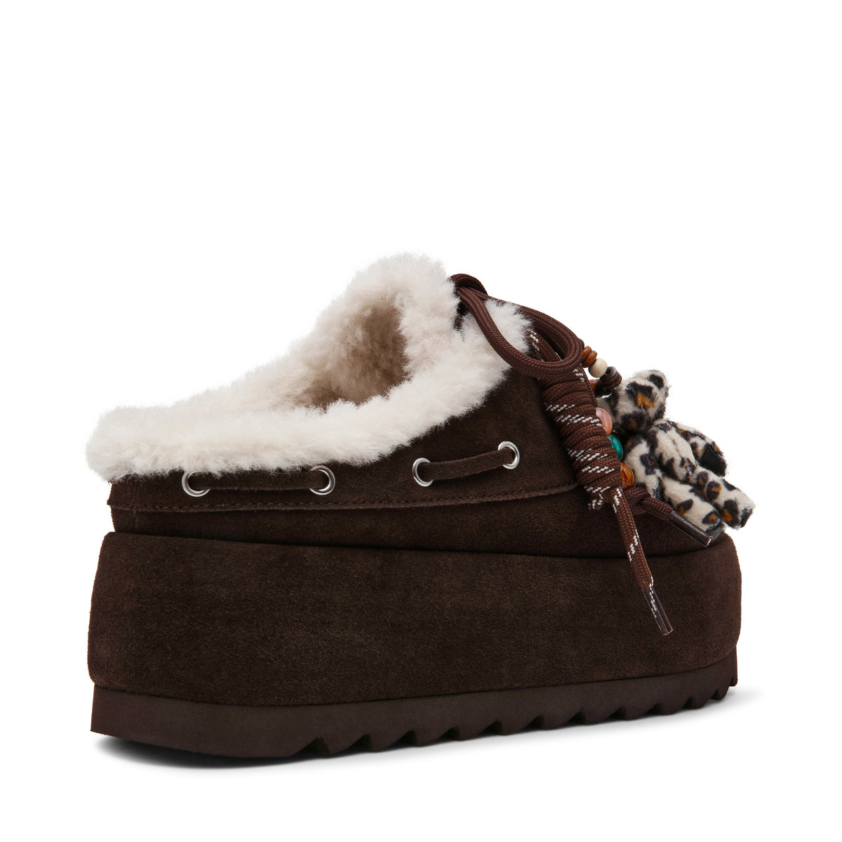 Cuddly Mule CHO BRN SUEDE