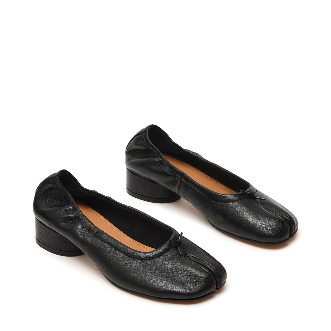 Cyra Flat Shoe BLACK LEATHER