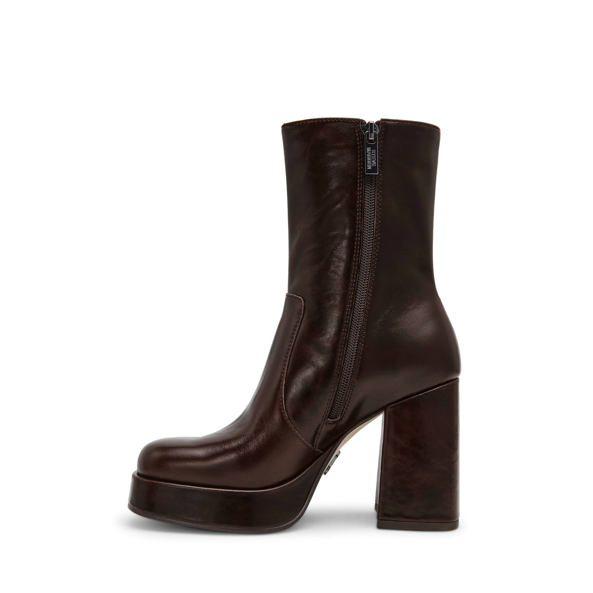 Echos Bootie DK BRN LEATHER