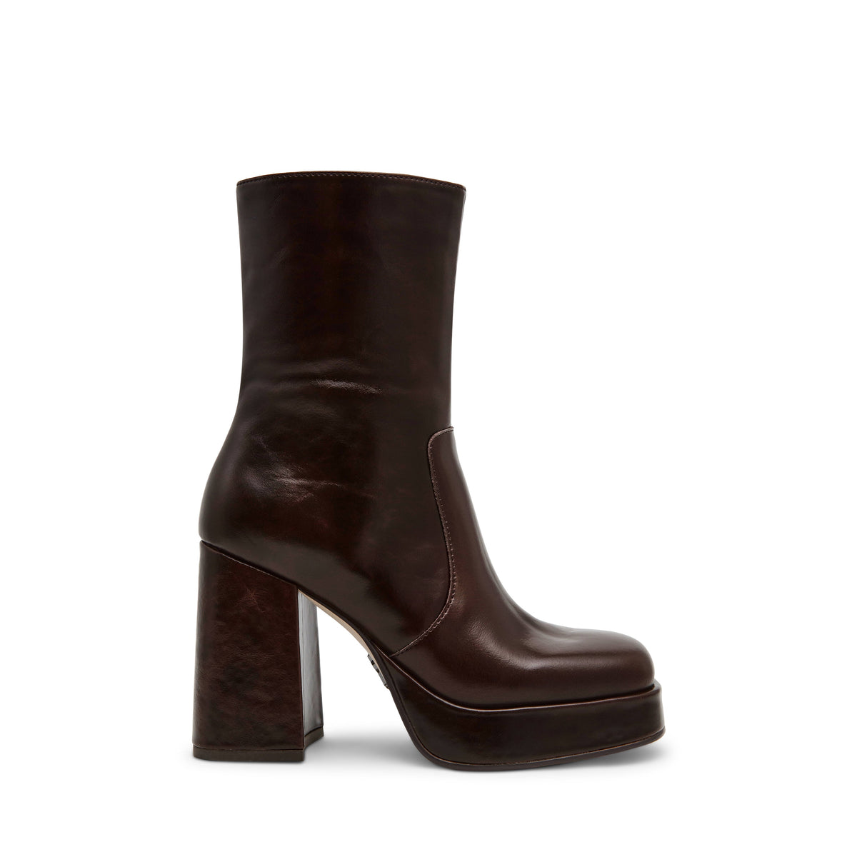 Echos Bootie DK BRN LEATHER
