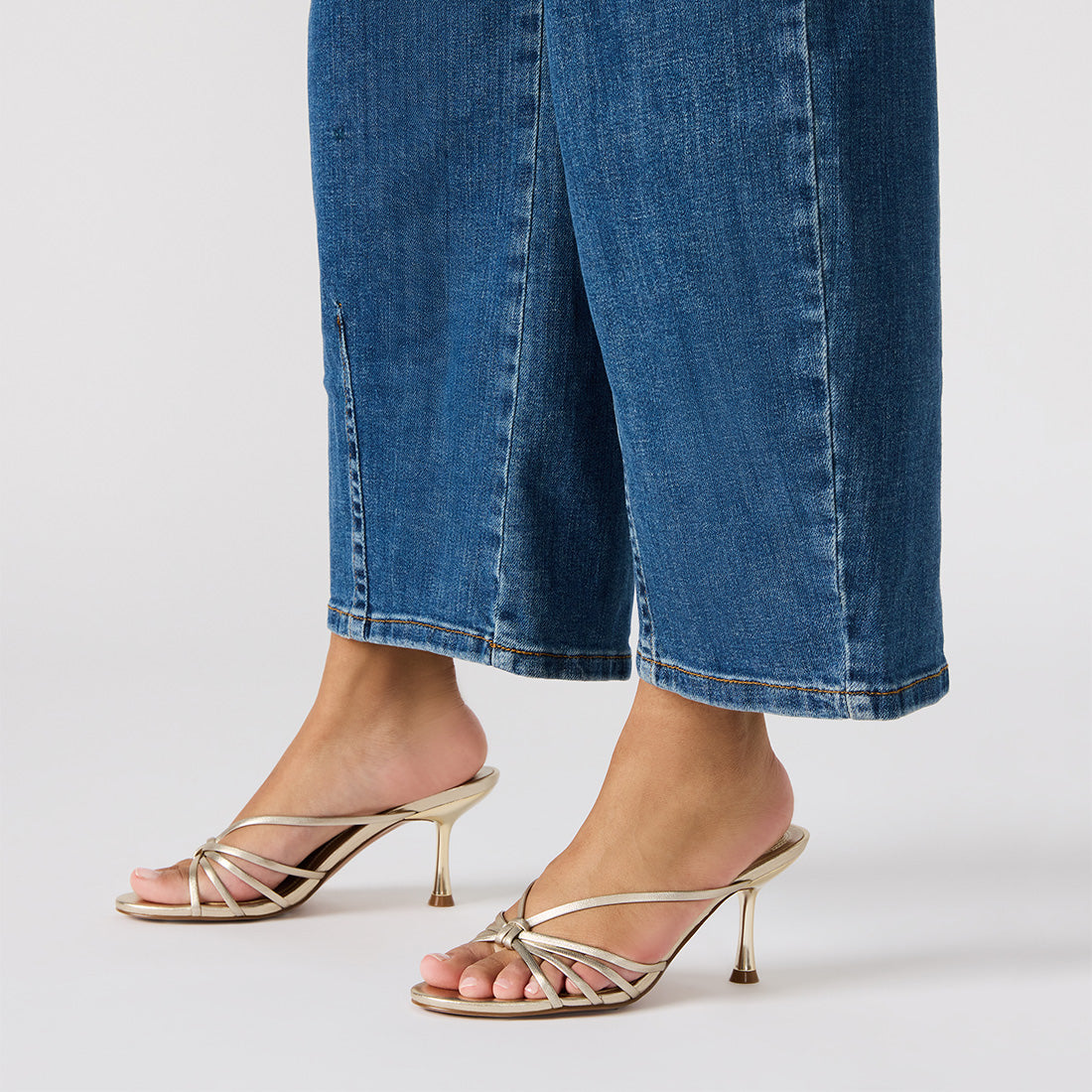 Edna Sandal CHAMPAGNE LEATHER