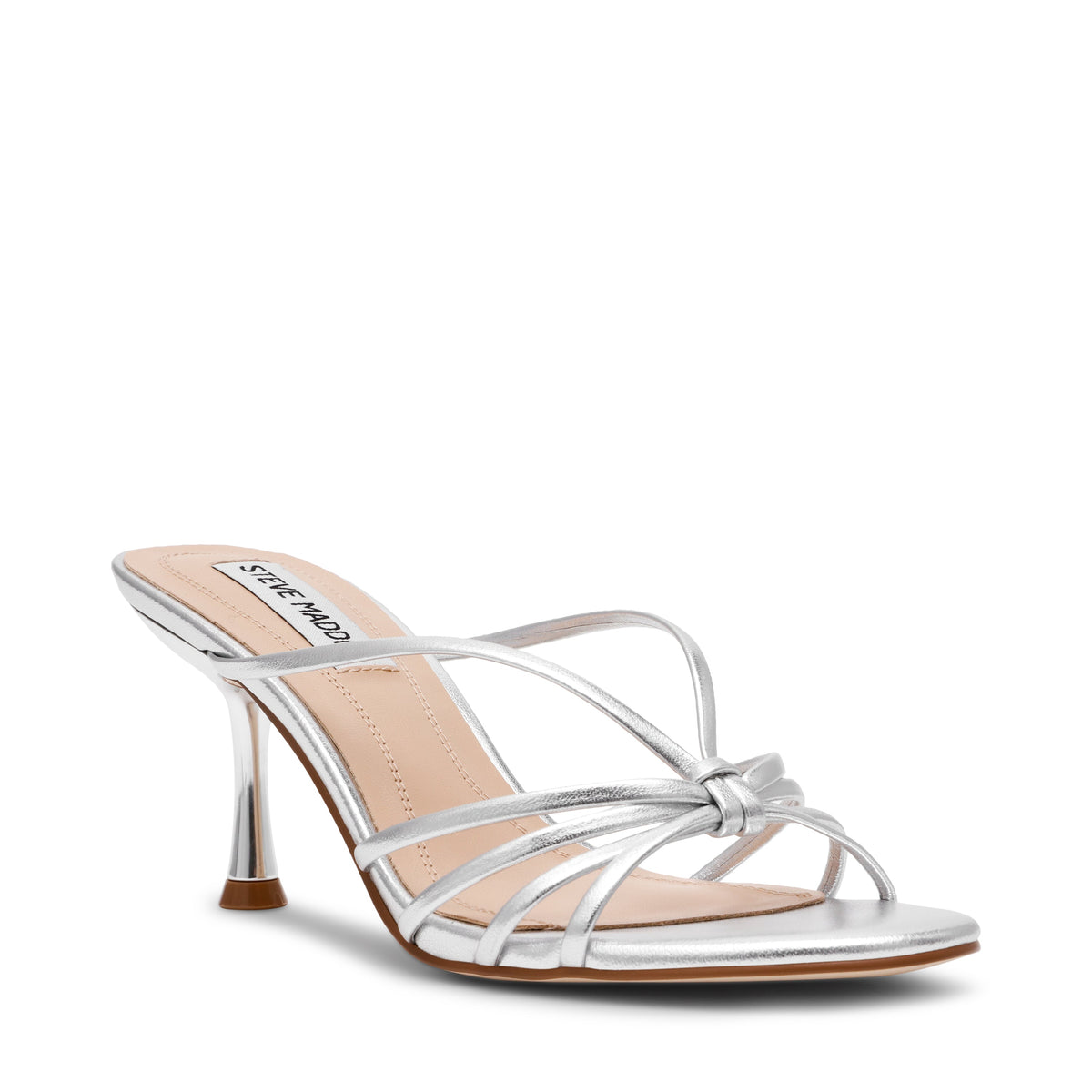 Edna Sandal SILVER LEATHER