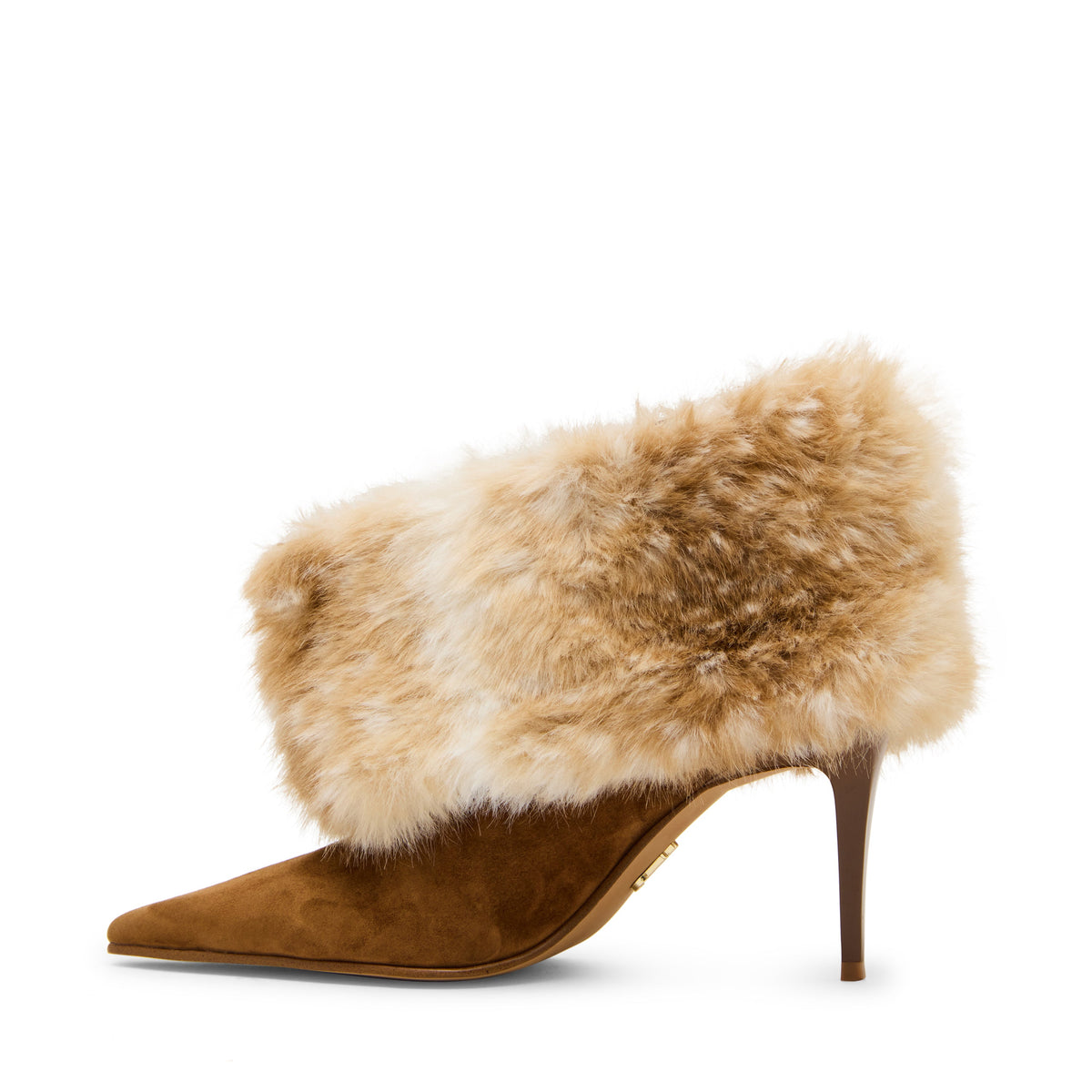 Enella-FUR Bootie TAN/MULTI