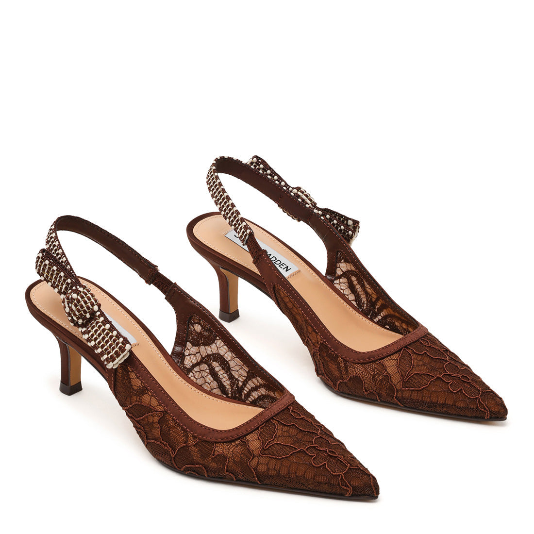 Ensemble Pump BROWN LACE