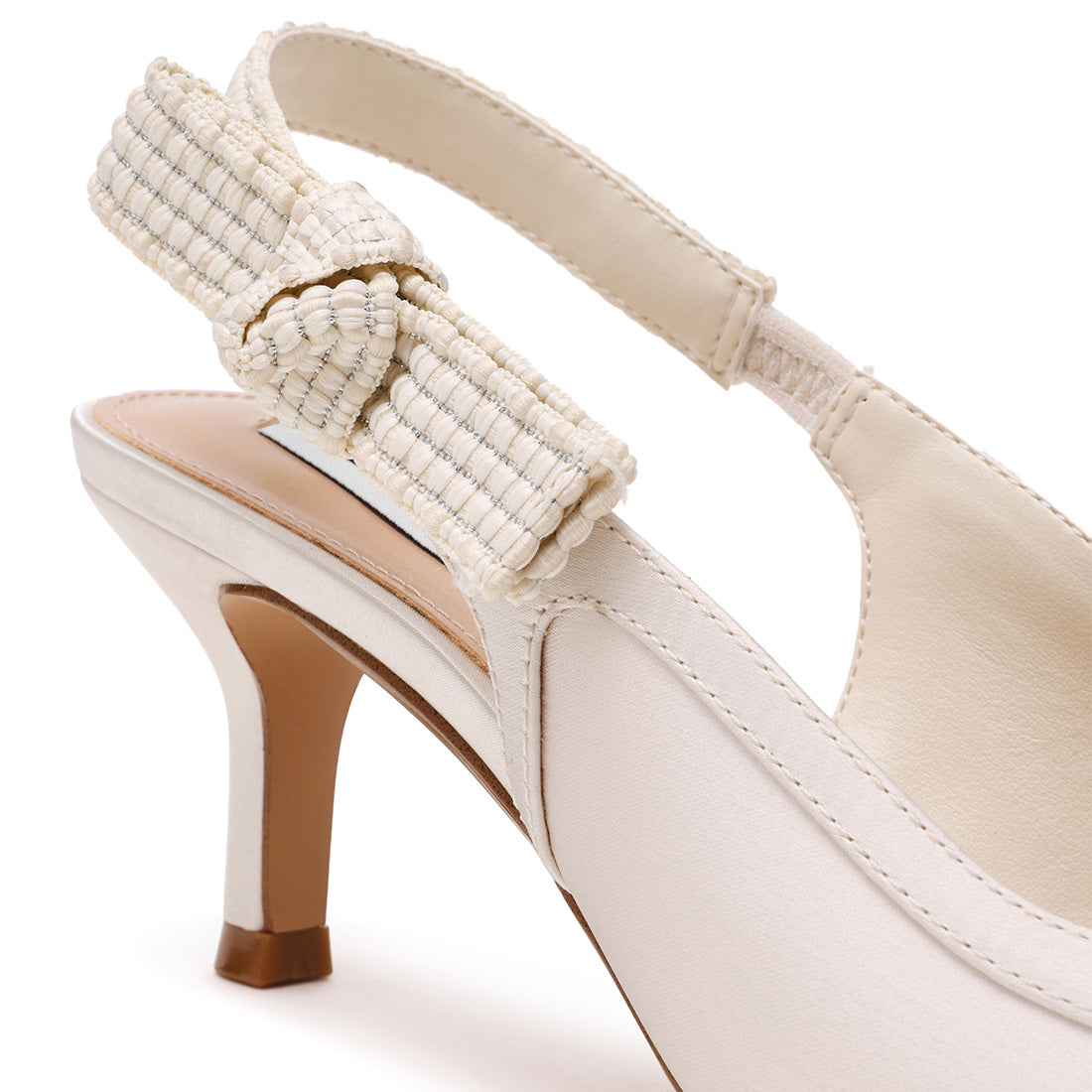 Ensemble Pump IVORY SATIN