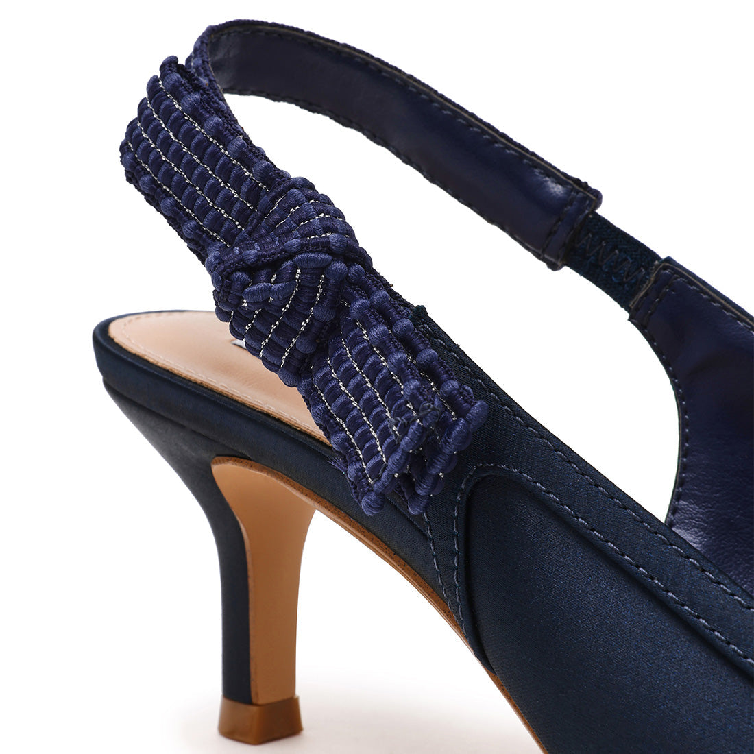 Ensemble Pump NAVY SATIN