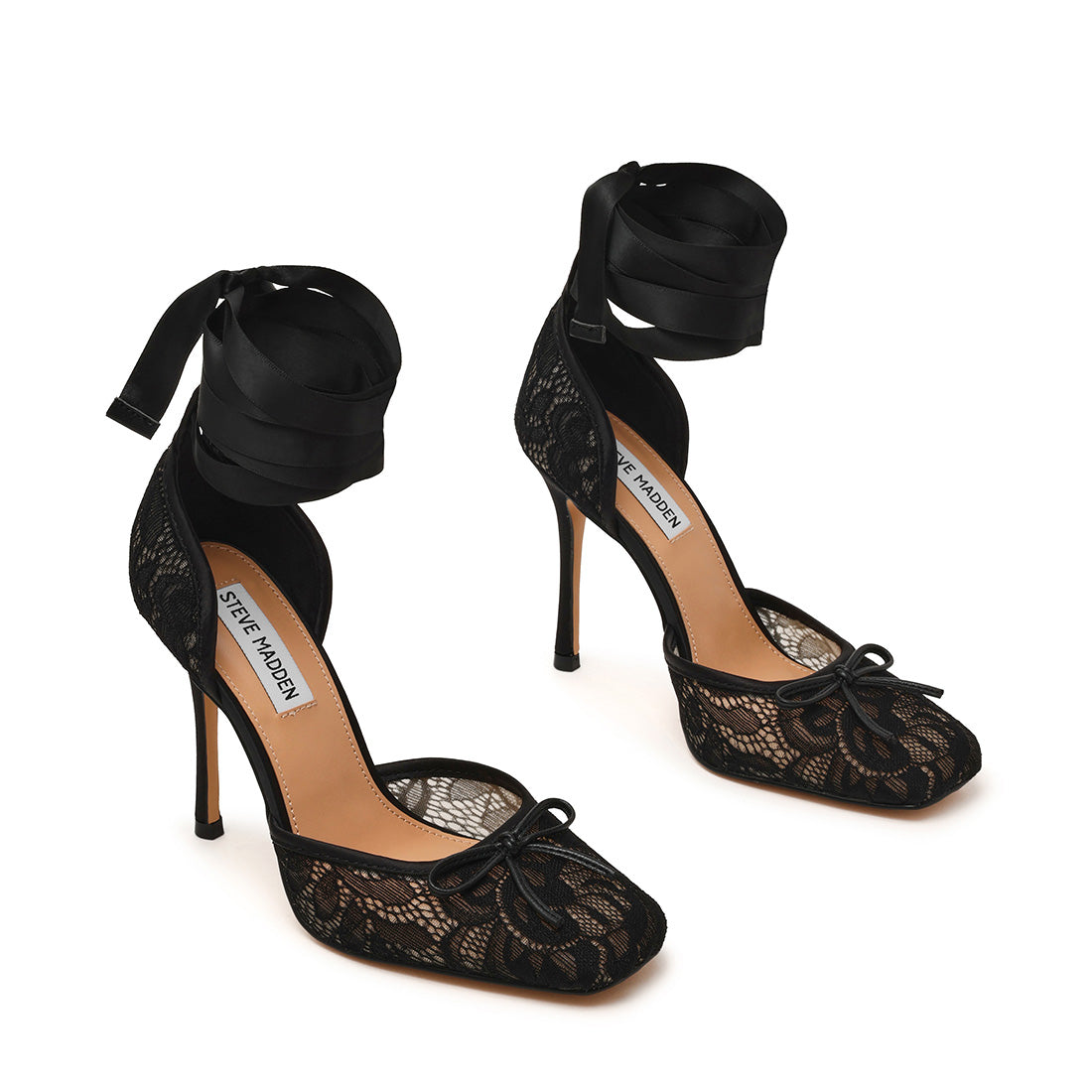 Larina Pump BLACK LACE