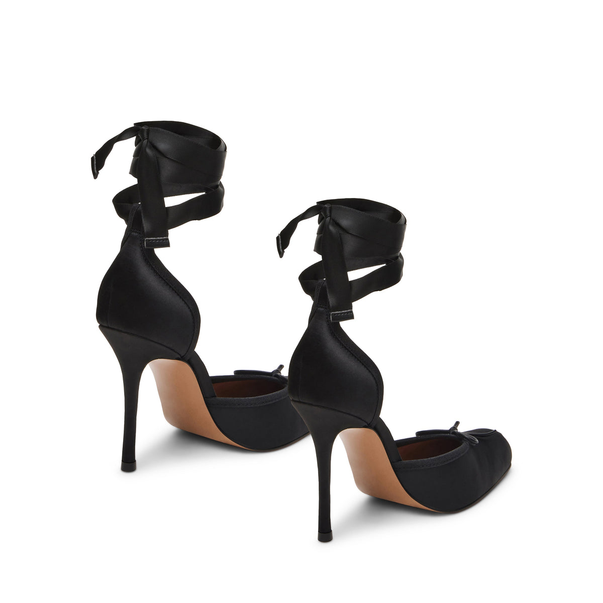 Larina Pump BLACK SATIN