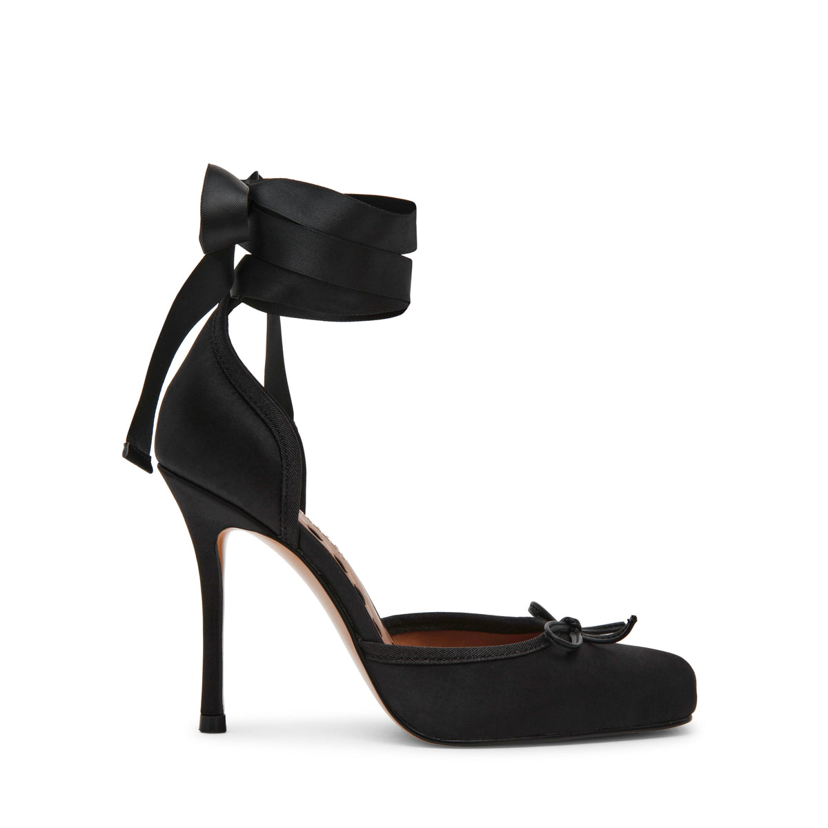 Larina Pump BLACK SATIN