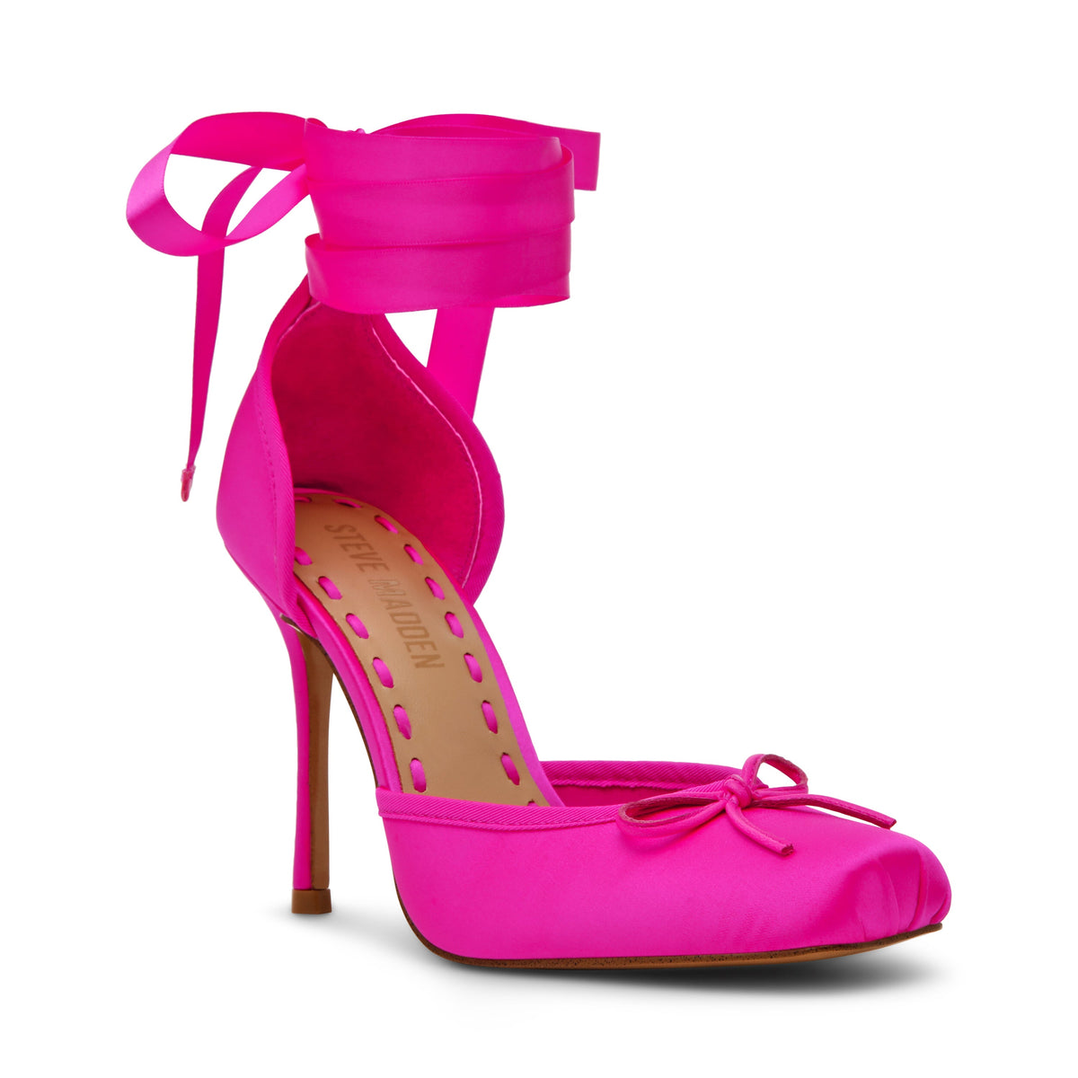 Larina Pump HOT PINK SATIN